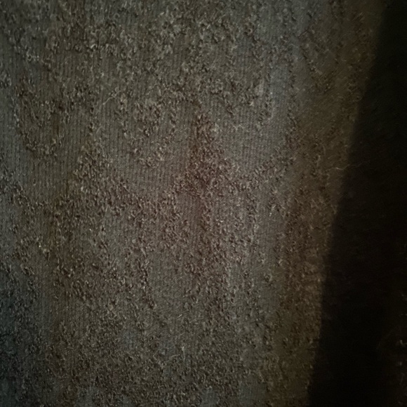 NWT Do anything in love black poncho with faux fur trim, one size - Picture 8 of 10